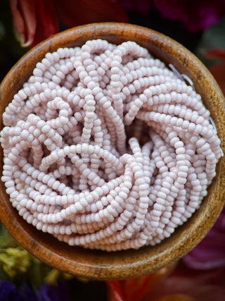 Size 11/0 Czech Glass- #163 Oatmeal