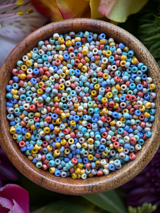 Size 11/0 Miyuki Round Mix- Matte Retro