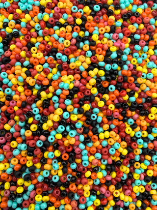 25 Gram Size 11/0 Czech Glass Mix- Elements