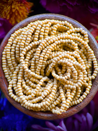 Size 11/0 Czech Glass- #1553m Mustard Matte