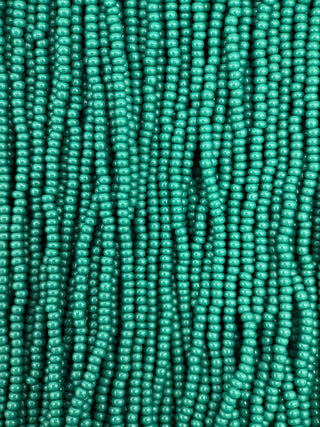 Size 11/0 Czech Glass- #194 Blue Green