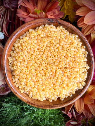 Size 11/0 Miyuki Round Combo- Apricot Sage