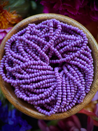 Size 11/0 Czech Glass- #1054 Cardinal Supra Pearl