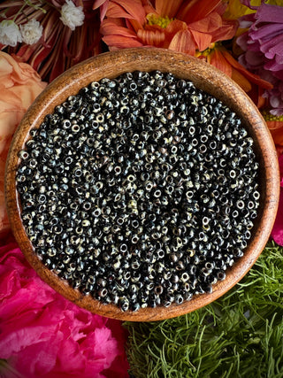 Size 11/0 Miyuki Round Combo-  Smoky Turquoise