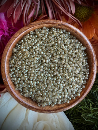 Size 11/0 Miyuki Round Combo-  Sage Thistle