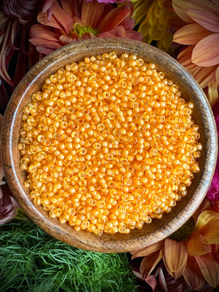 Size 11/0 Miyuki Round Combo- Apricot Sage