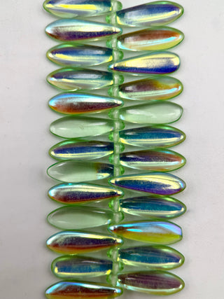 5x16mm Dagger- Peridot AB