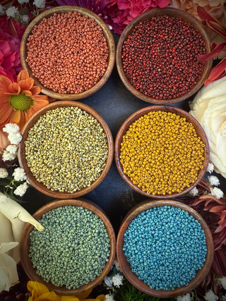 Size 11/0 Miyuki Round Combo- Terracotta Peacock