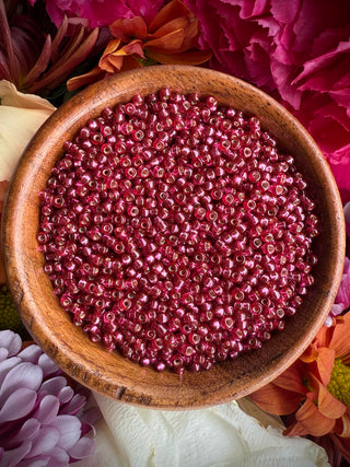 Size 11/0 Miyuki Round Combo- Pumpkin Berry