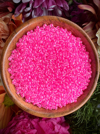 Size 11/0 Miyuki Round Combo- Aqua Magenta