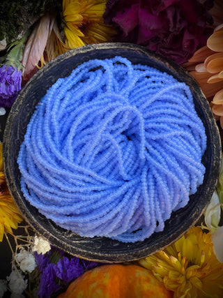 Size 11/0 Czech Glass- #1230 Alexandrite Opal