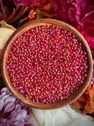 Size 11/0 Miyuki Round Combo- Pumpkin Berry