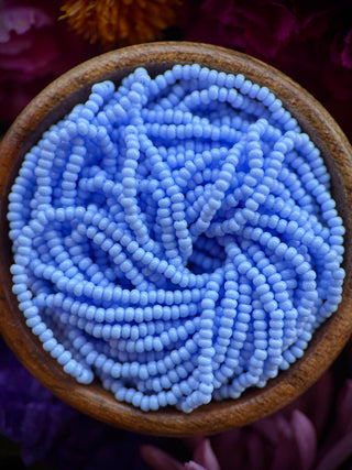 Size 11/0 Czech Glass- #161 Sioux Blue