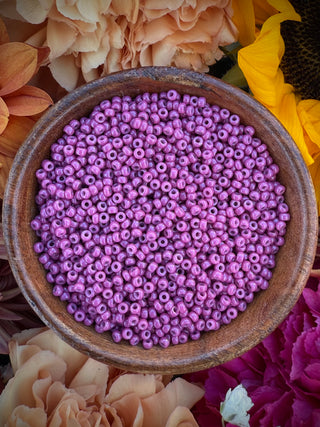 Size 11/0 Miyuki Round Combo- Cattleya Orchid