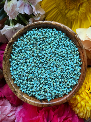 Size 11/0 Miyuki Delica- db2264 Picasso Seafoam Green Matte