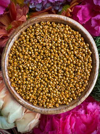 Size 11/0 Miyuki Round Combo-  Smoky Turquoise