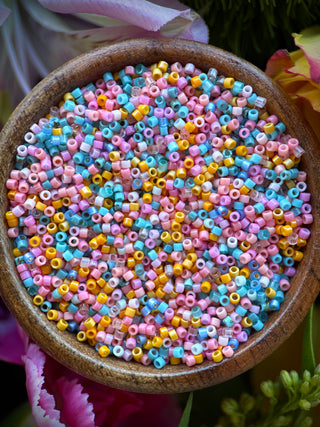 Size 11/0 Miyuki Delica Mix- Coral Reef