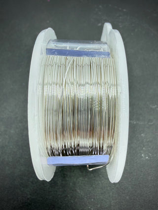 26 Gauge Round Craft Wire 15 Yards - SILVER