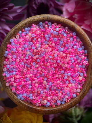 25 Gram Size 11/0 Czech Glass Mix- Dance Party