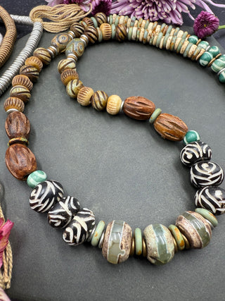 DIY KIT: Sage & Bone Necklace Mixed Metals Necklace