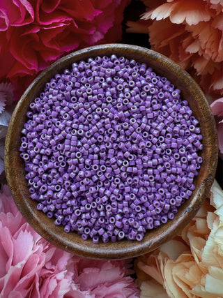 Size 11/0 Miyuki Delica- db2139 Duracoat Dark Orchid