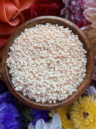 Size 11/0 Miyuki Delica- db353 Matte Dark Cream