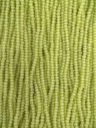 Size 11/0 Czech Glass- #191 Lime Opal