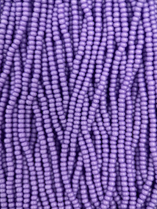 Size 11/0 Czech Glass- #839 Lilac Supra Pearl